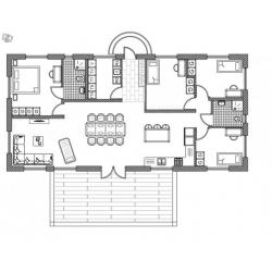Stenhus Easy Living på 127,5 m2